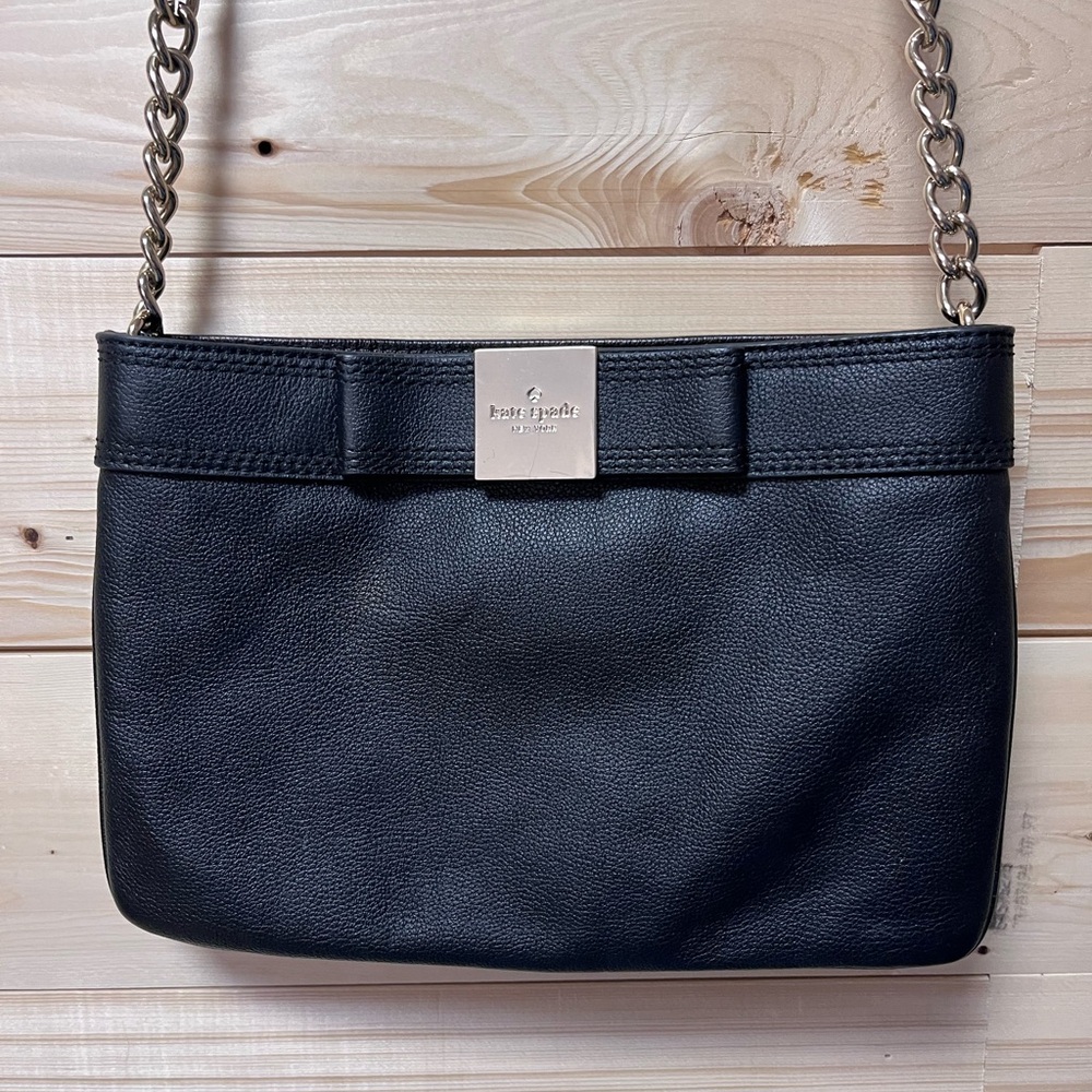 Kate Spade Black Leather Crossbody Bag